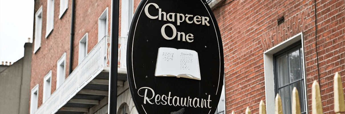 Chapter One restaurant in Dublin.