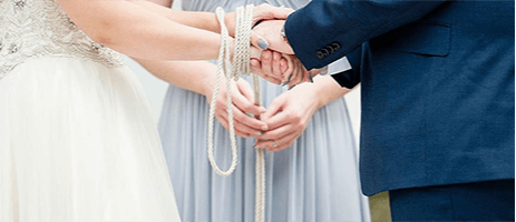 Handfasting ceremony