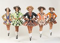 Irish dancers.