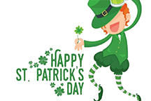 Happy St Patrick's Day.