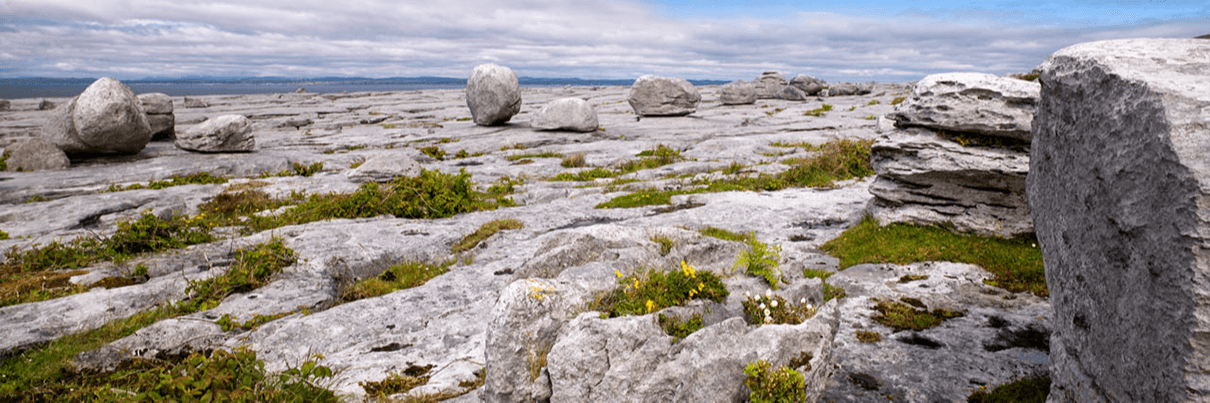 The Burren national park.